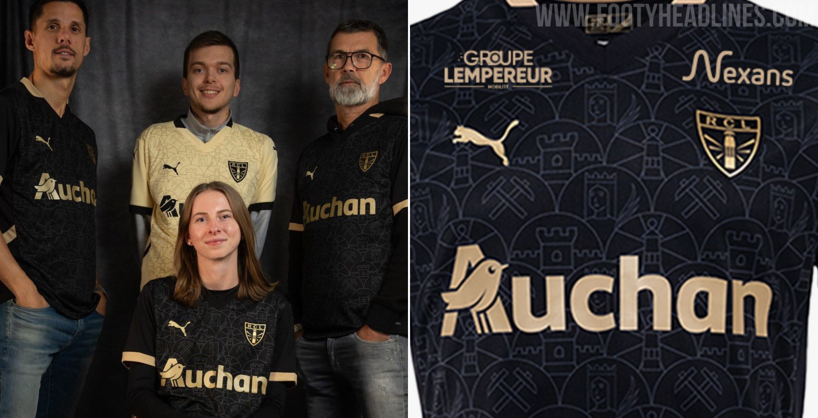 RC Lens 24-25 Sainte-Barbe Special Kit Released - Footy